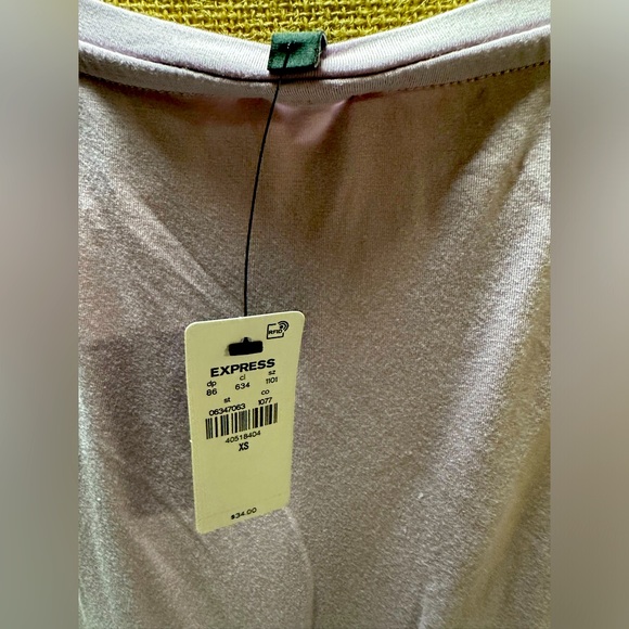 Express light purple off the shoulder top. Size XS. - Picture 3 of 3